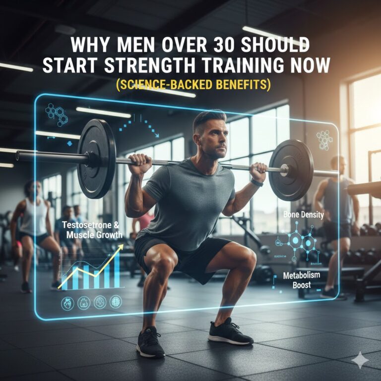 Why Men Over 30 Should Start Strength Training Now (Science-Backed Benefits)