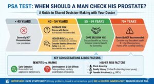 PSA test: When should a man check his prostate?
