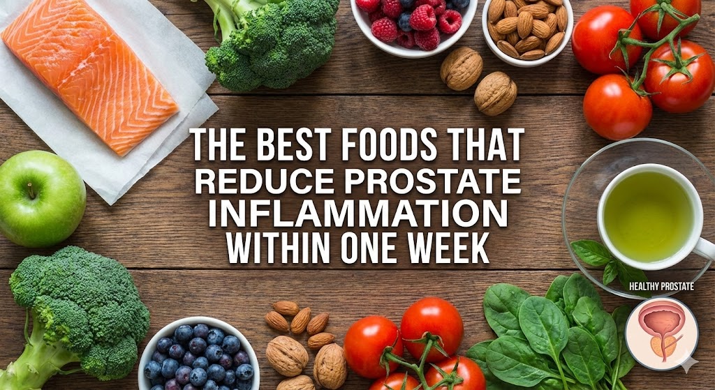 The Best Foods That Reduce Prostate Inflammation Within One Week