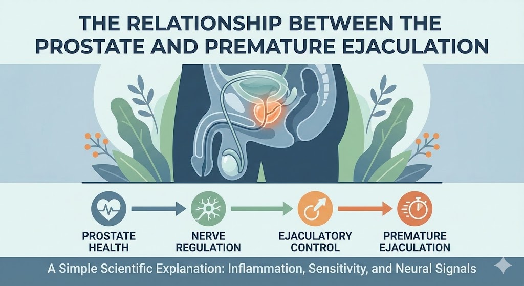 The relationship between the prostate and premature ejaculation a simple scientific explanation